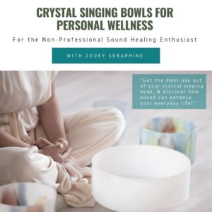 Crystal Singing Bowls for Personal Wellness @ The OM Shoppe & Spa